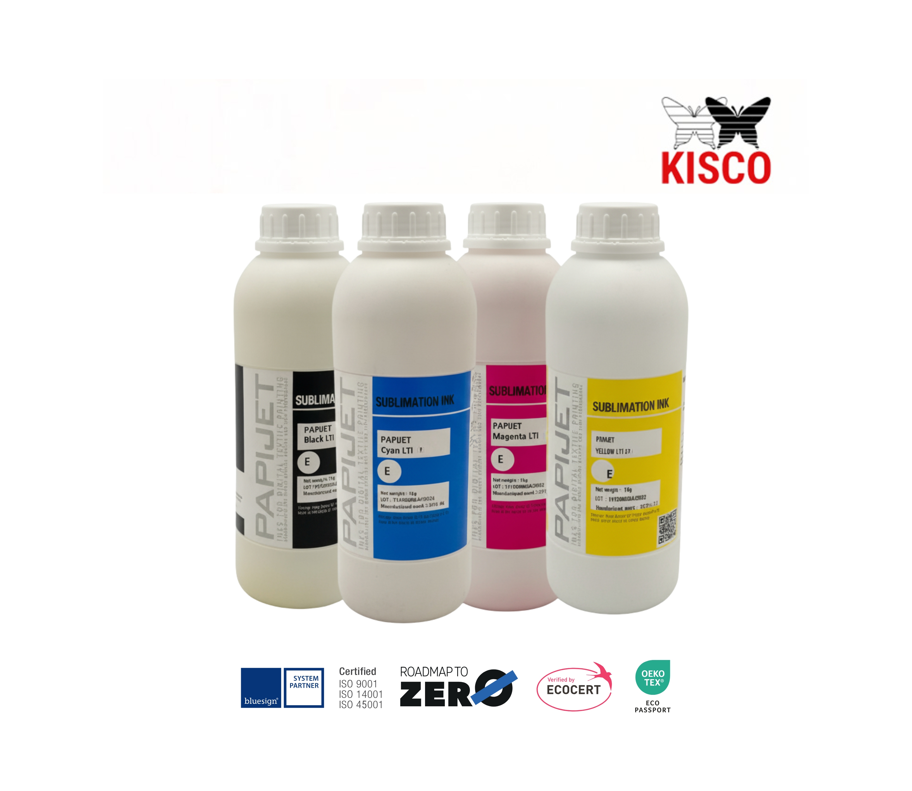 Tintas Kisco 203 sublimacion de 1 litro